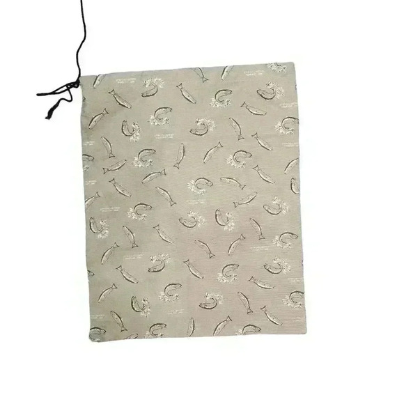 Vans Men's OTW Collection Tan Fish Print Custom Dust Bag - Picture 4 of 4